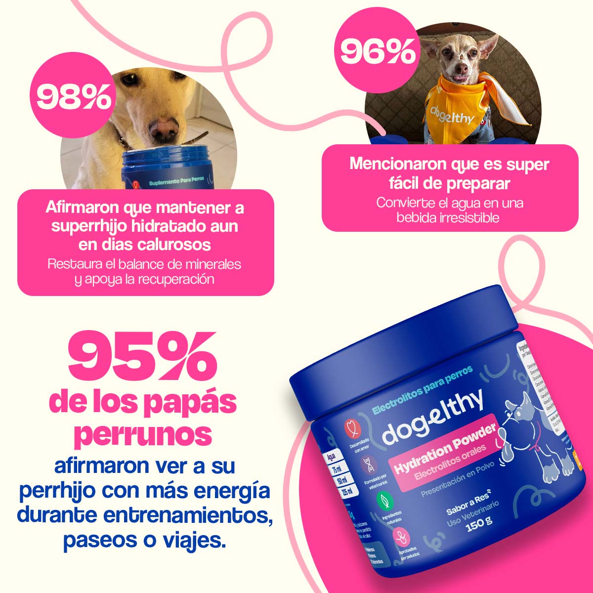 Electrolitos para Perros