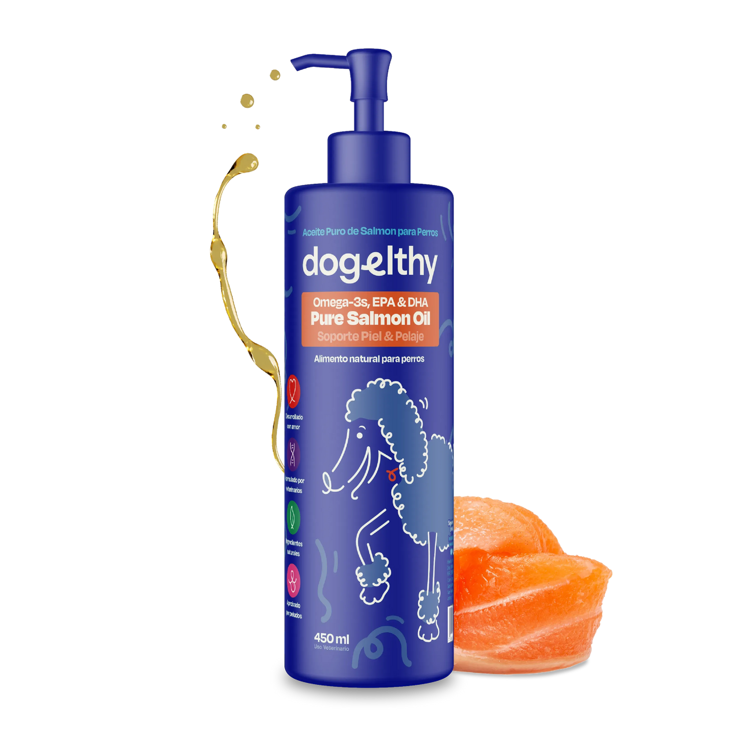 Aceite de Salmón para Perros