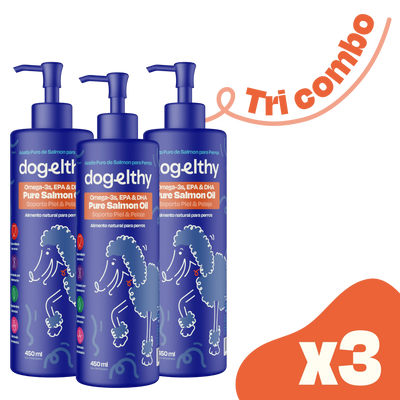 Pure Salmon Oil - Kit de 3 Piezas