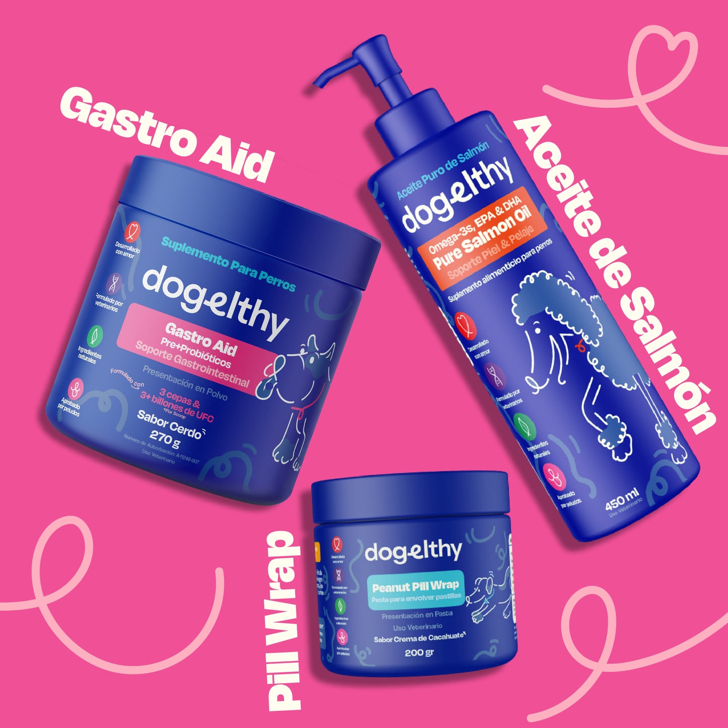 Kit Sistema Digestivo sabor Cerdo para Perros