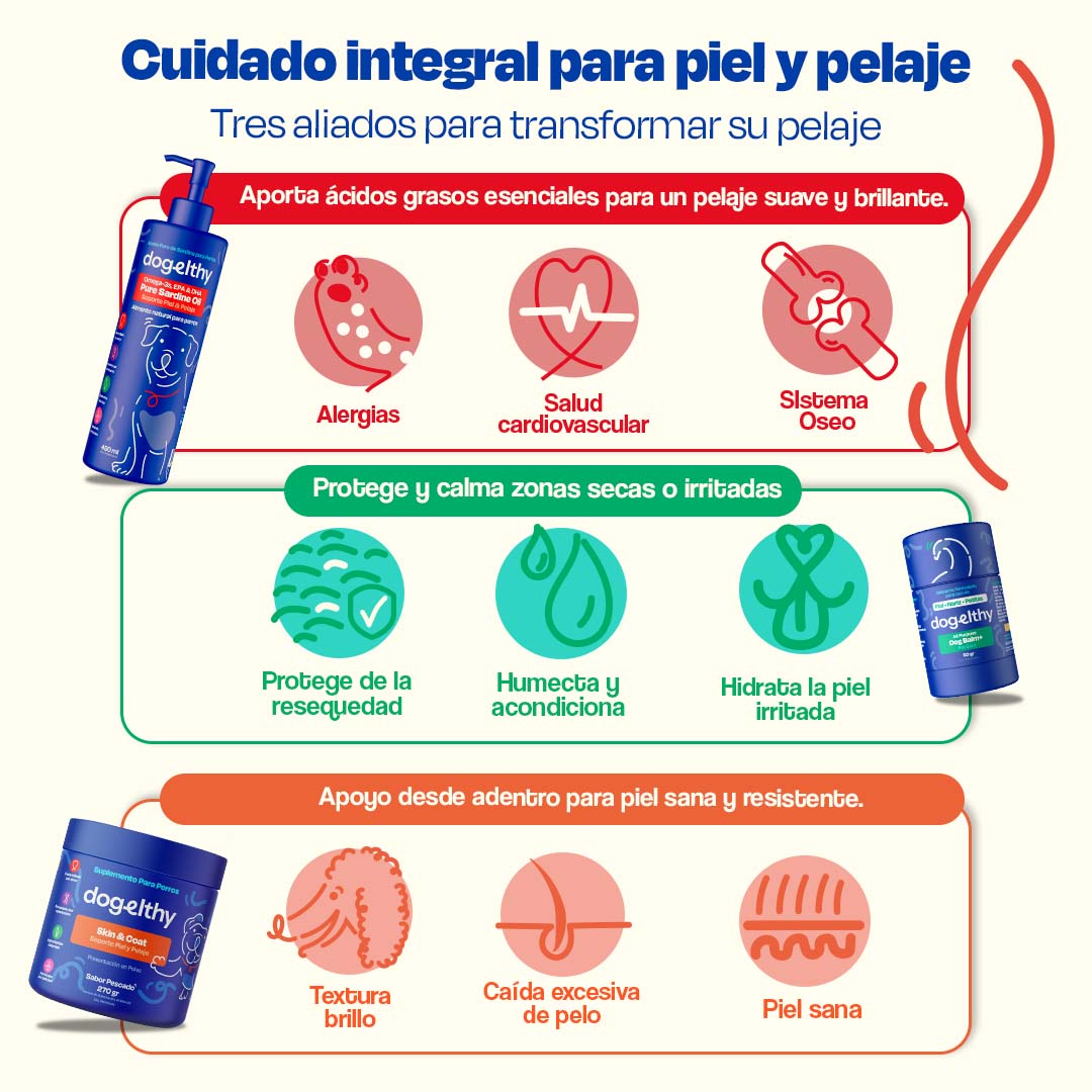 Kit de Omega 3 de Sardina para Perros