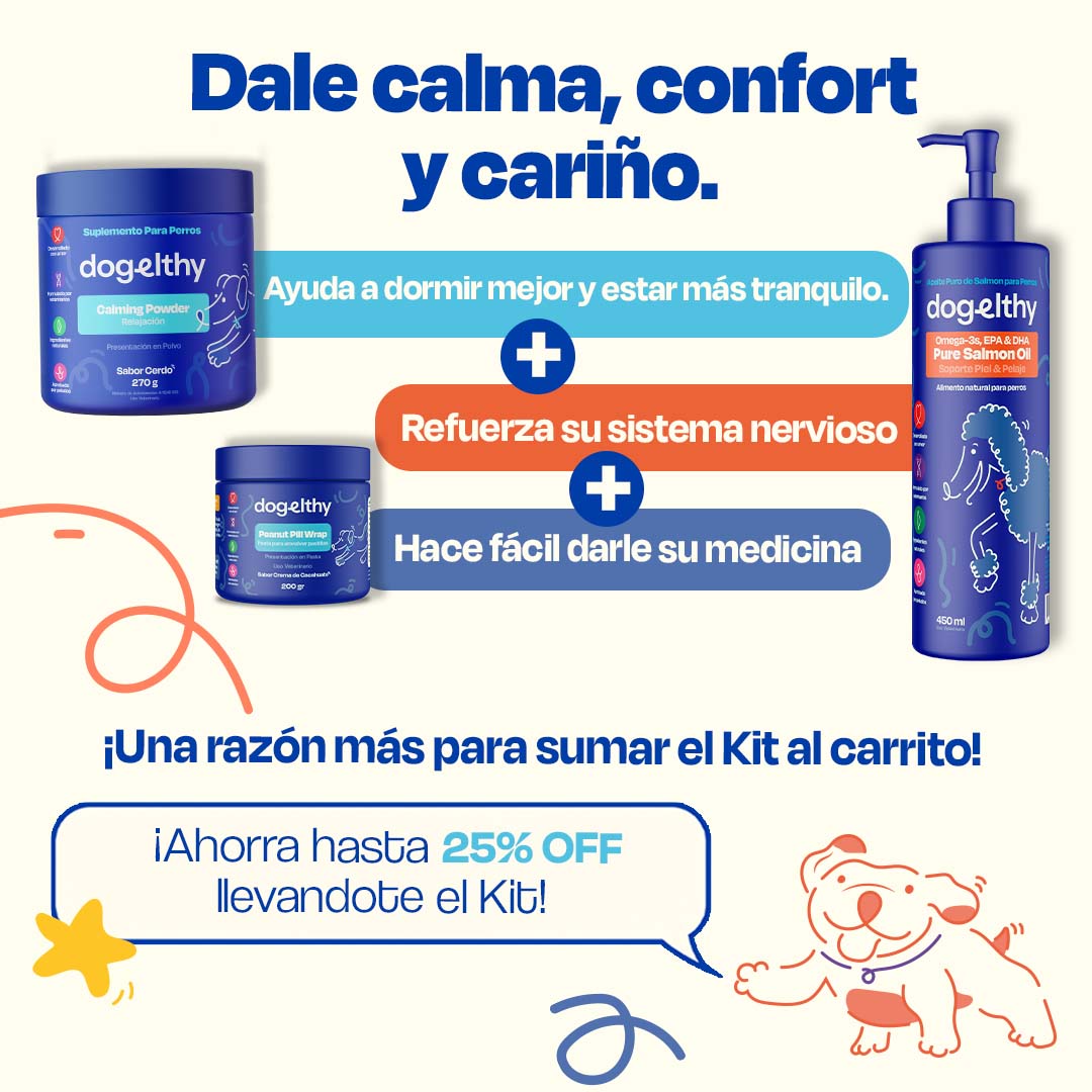 Kit Relajante sabor Cerdo para Perros