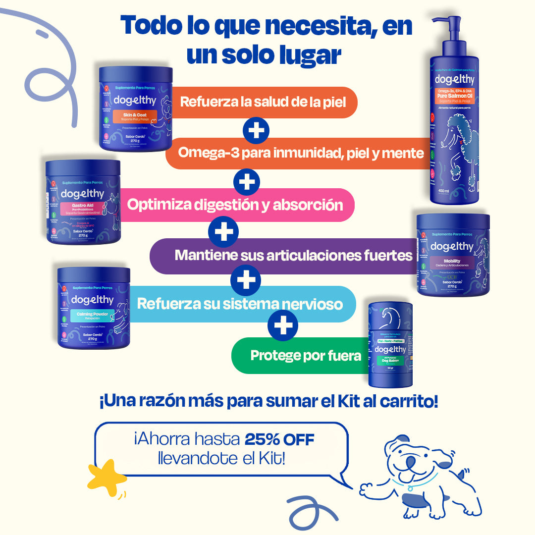 Kit del Perro Sano sabor Cerdo