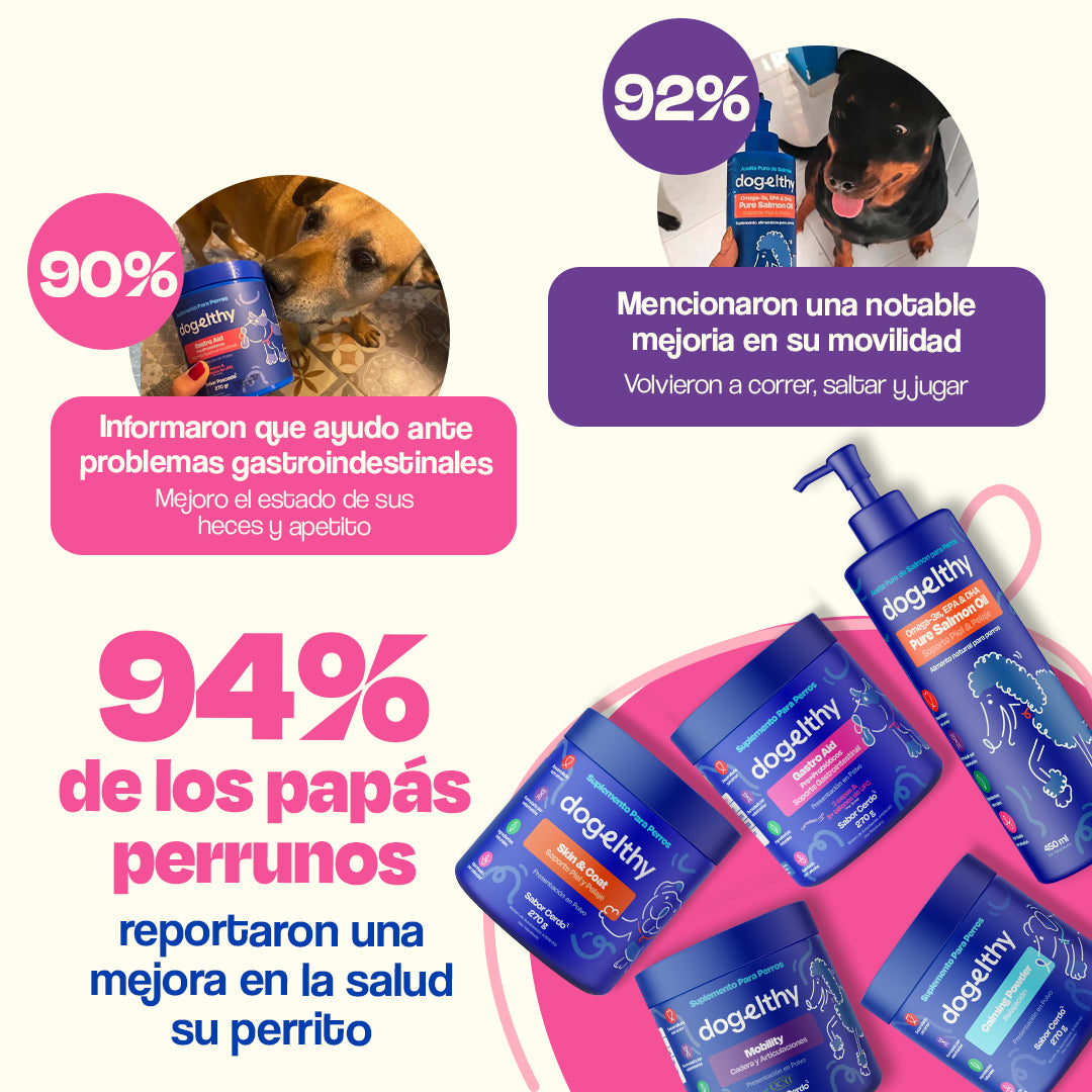 Kit Multivitaminico para Perro (Sabor=Cerdo)