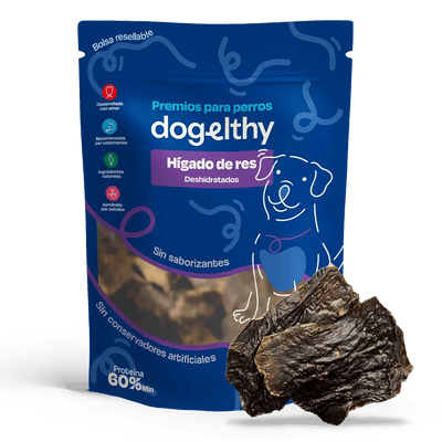 Hígado de Res Deshidratado - Dogelthy