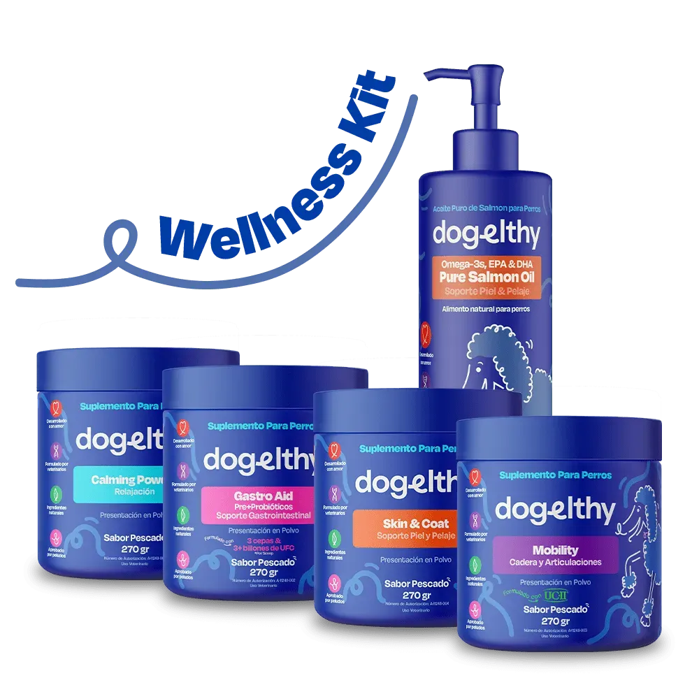Kit Multivitaminico para Perro (Sabor=Pescado)