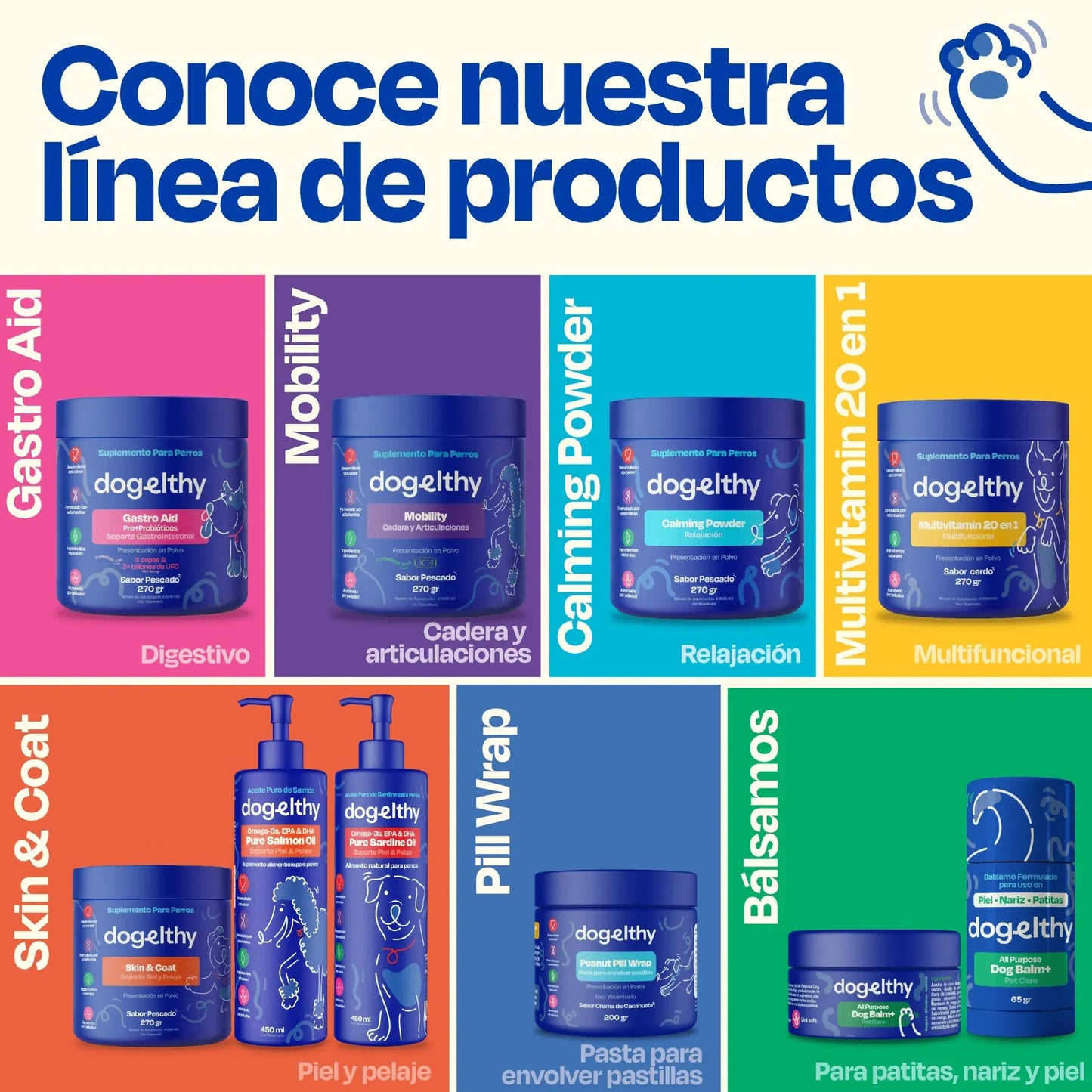 Recubrimiento de Pastillas para Perros Sabor Crema de Cacahuate