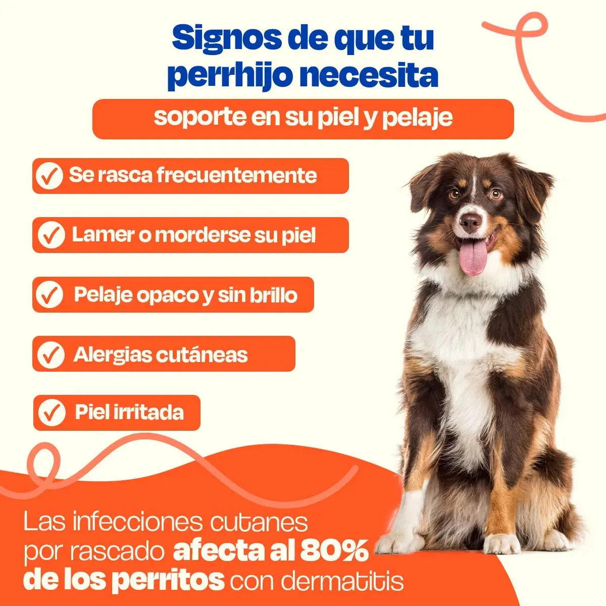 Suplemento para Pelaje y Piel de Perro (Sabor=Pescado)