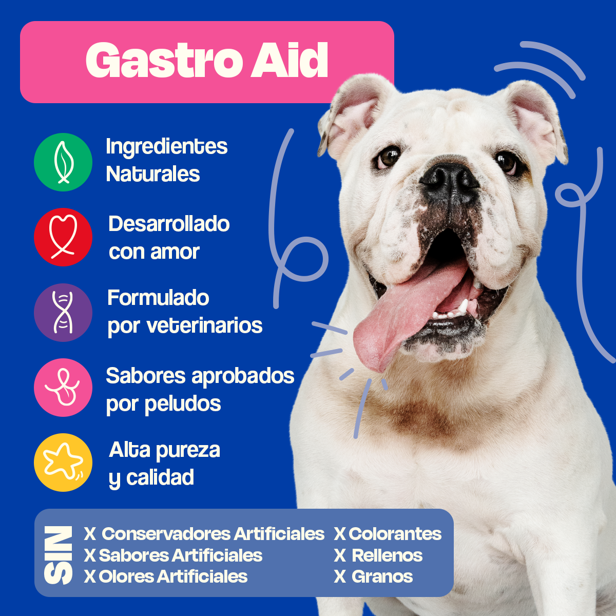 Probióticos para Perros - Gastro Aid