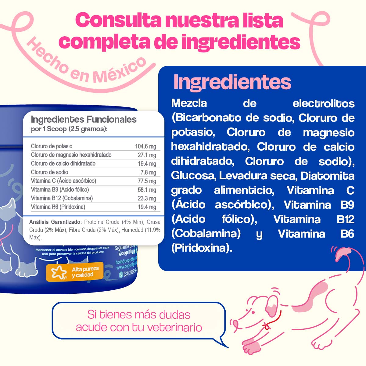 Electrolitos para Perros