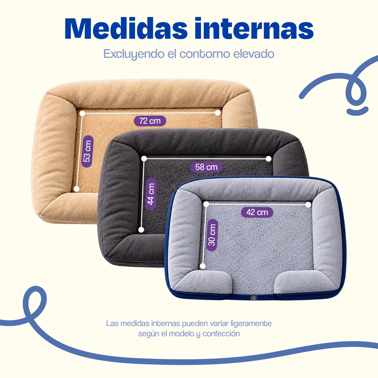 Cama Ortopédica para perros de Memory Foam para la Salud Articular