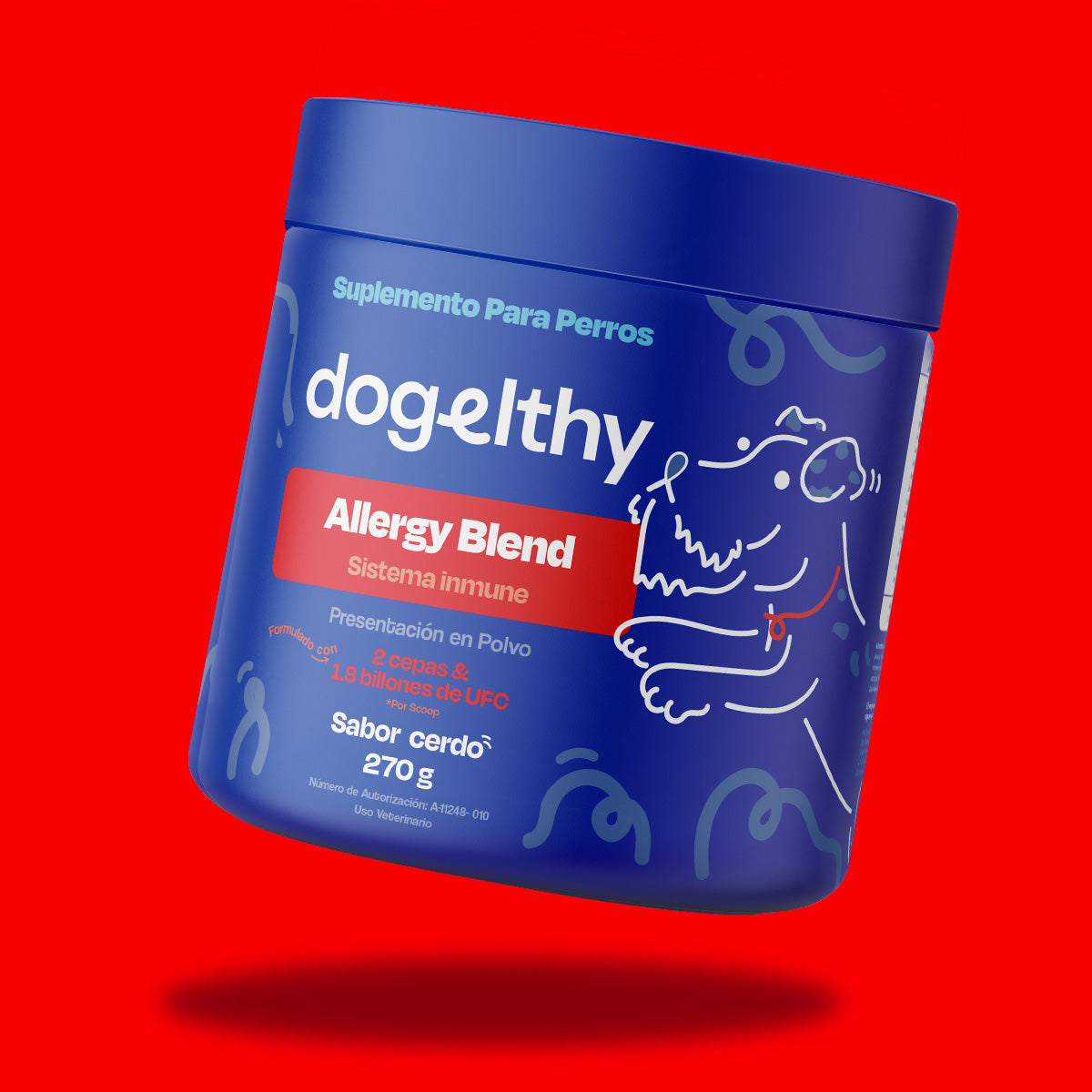 Suplemento para Alergias De Perro - Allergy Blend
