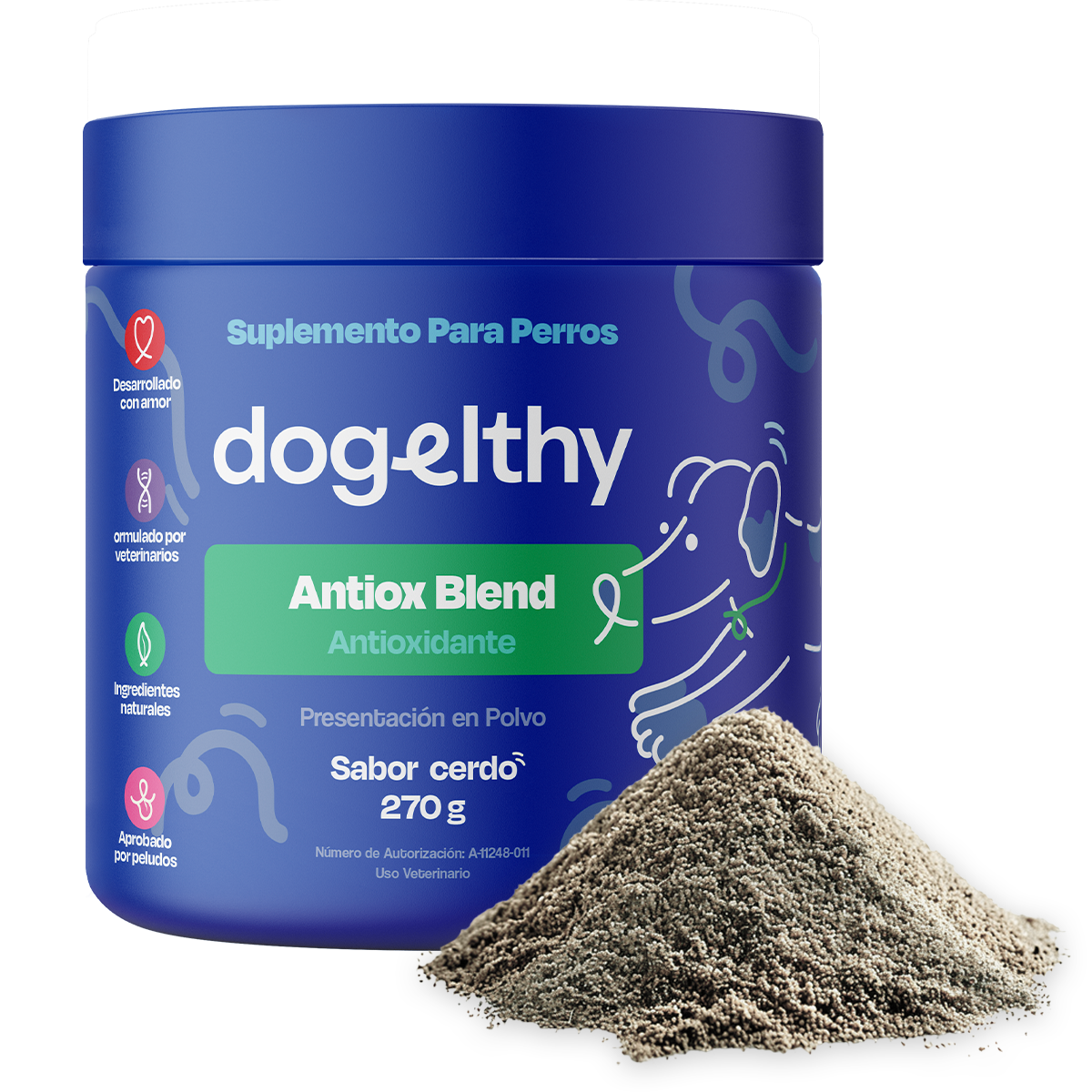 Antioxidante para Perros - Antiox Blend
