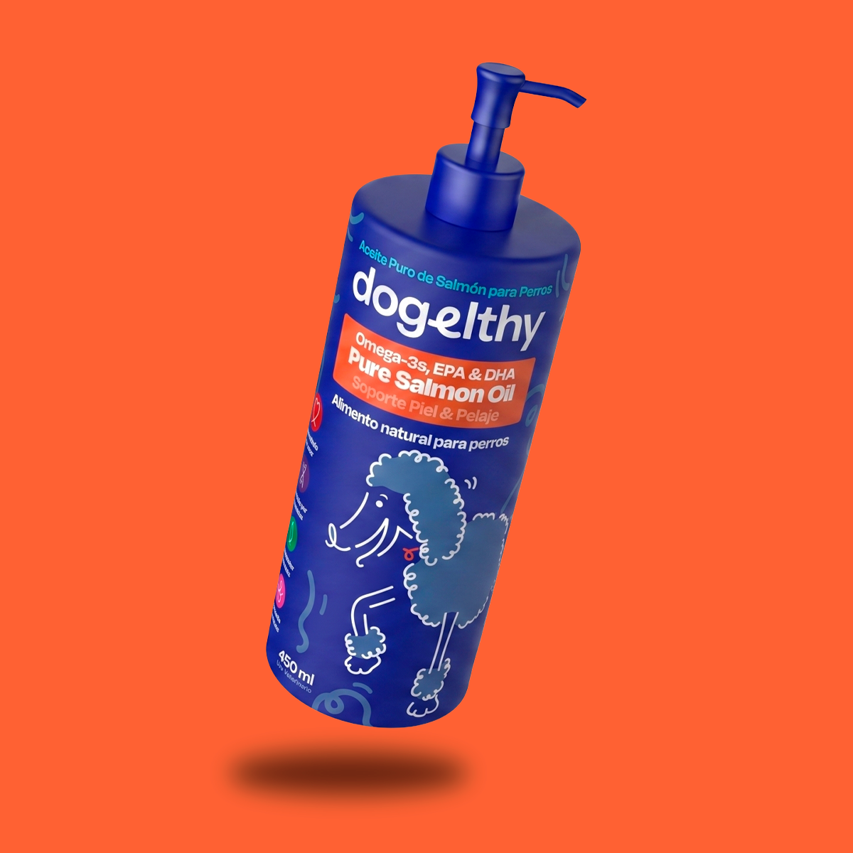Aceite de Salmón para Perros (Tamaño=900 ml)