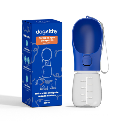 Termo para Perro - Bebedero de agua Portátil 250 ml