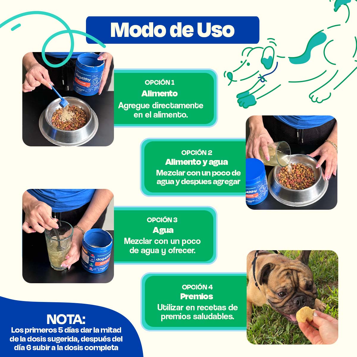 Antioxidante para perros
