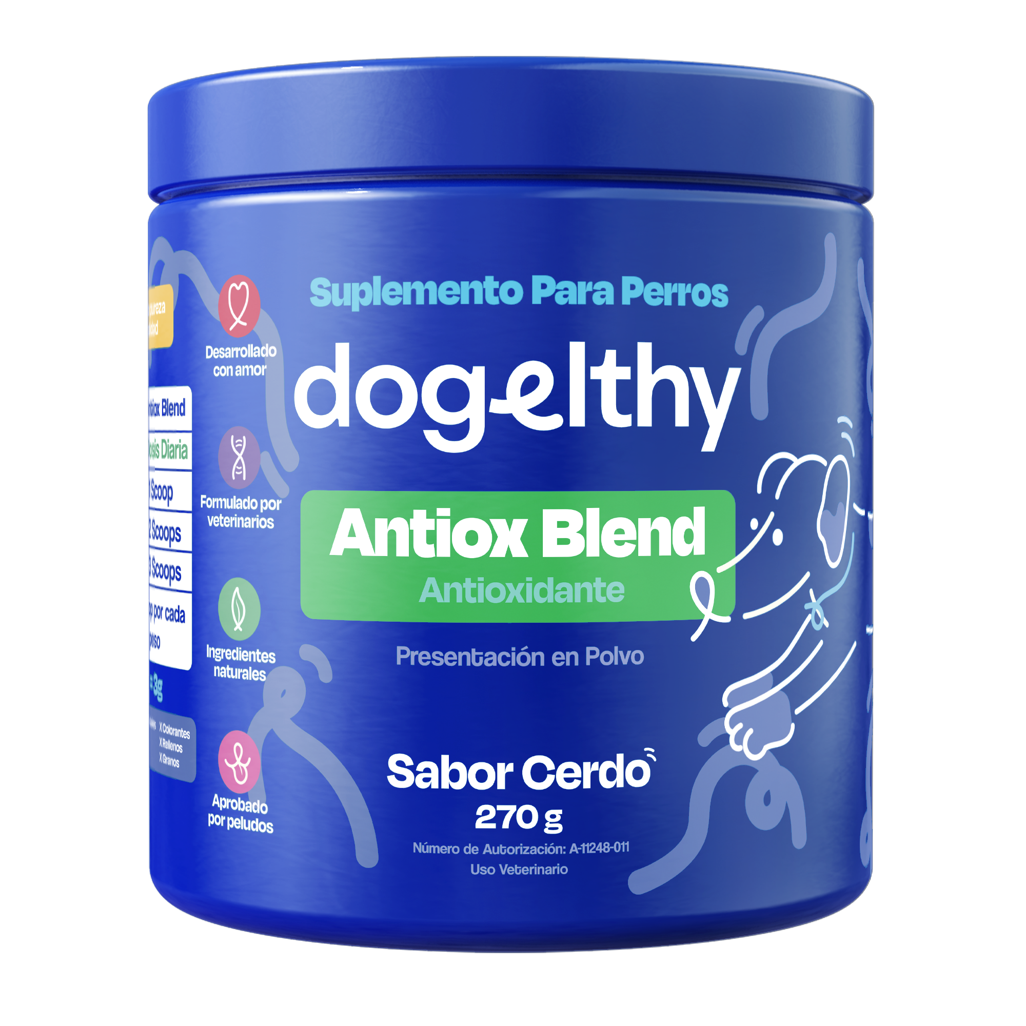 Antioxidante para Perros - Antiox Blend