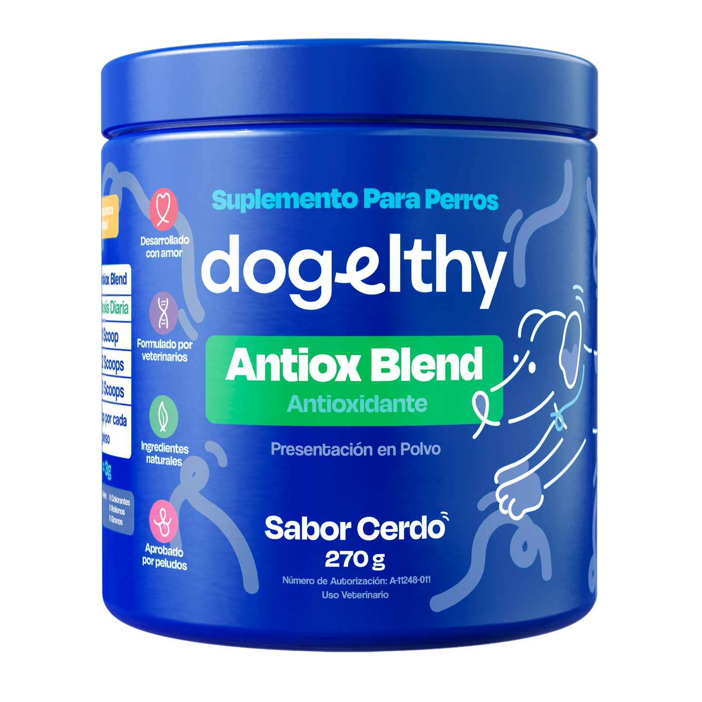 Antioxidante para Perros - Antiox Blend