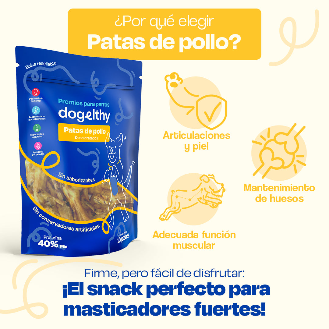 Patas de Pollo Deshidratadas