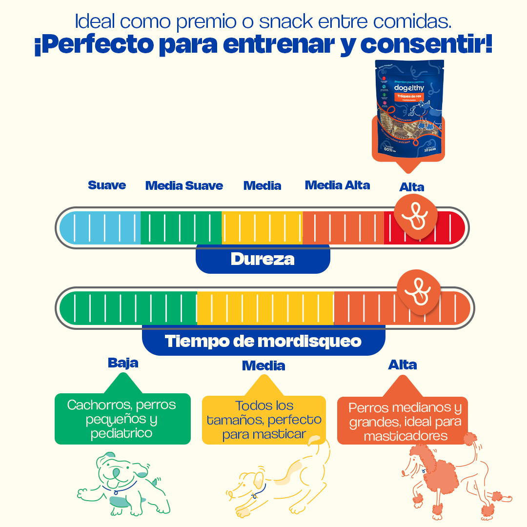 Tráquea de Res Deshidratada