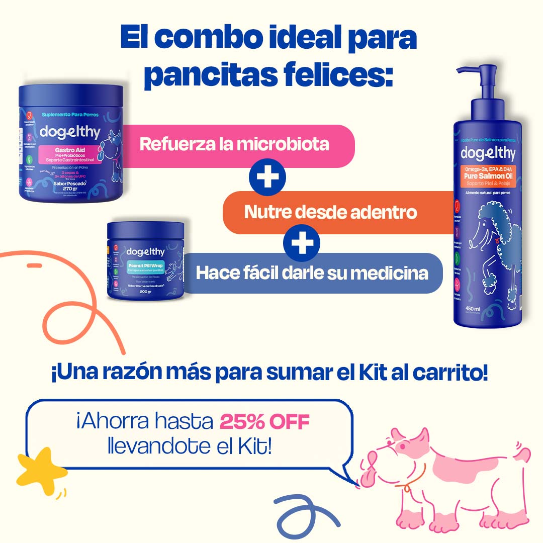 Kit Sistema Digestivo para Perros - Happy Belly Kit