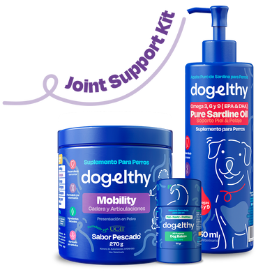 Kit para Articulaciones con Aceite de Sardina para Perros (Sabor=Pescado)