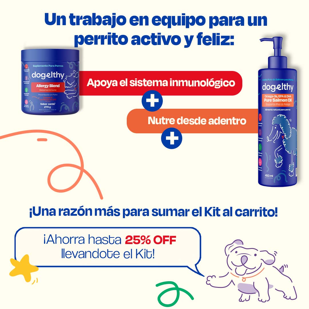 Kit de Allergy Blend + Pure Salmon Oil