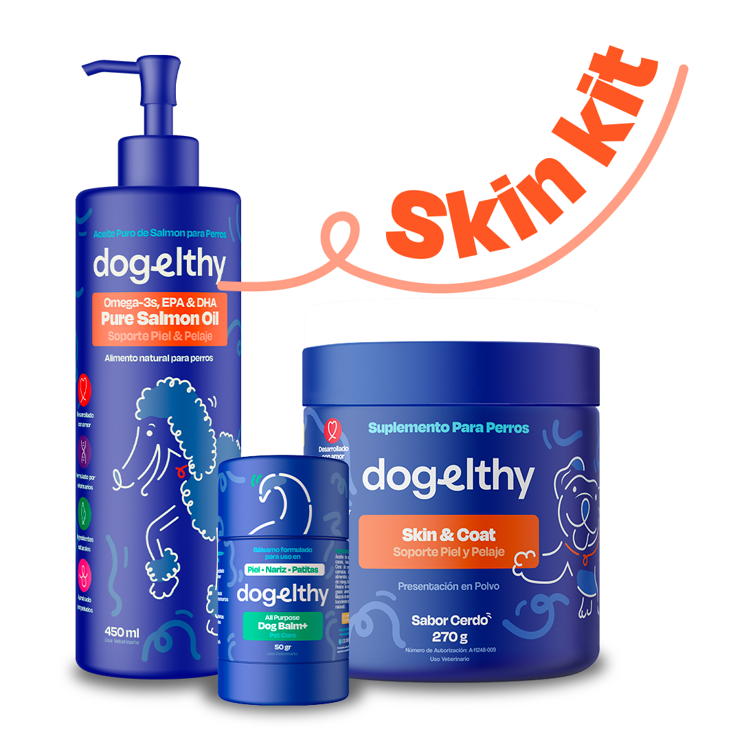 Kit de Omega 3 sabor Cerdo para Perros