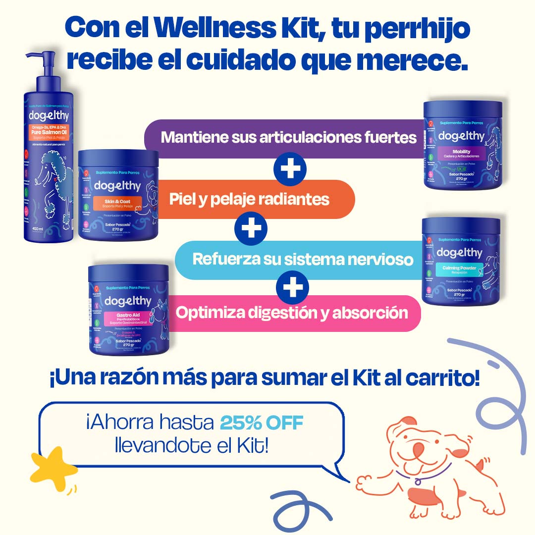 Kit Multivitaminico para Perro - Wellness Kit