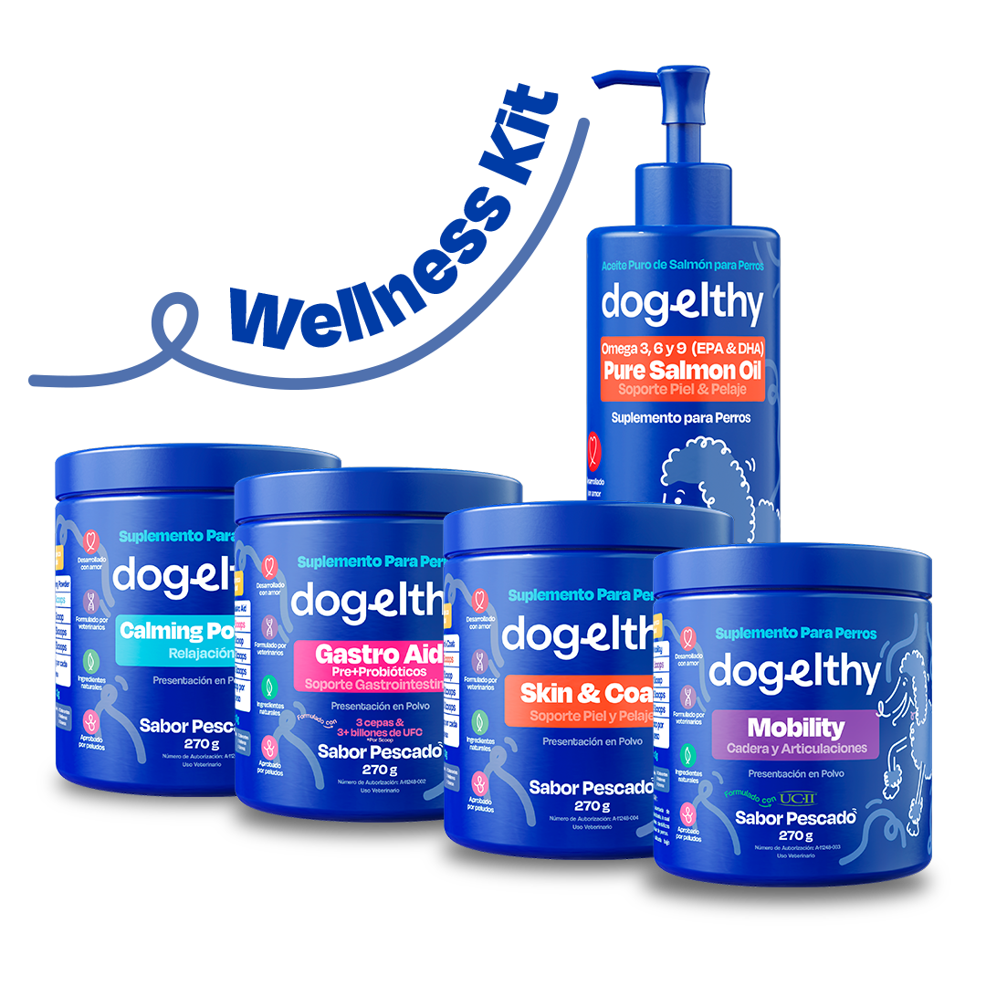 Kit Multivitaminico para Perro (Sabor=Pescado)