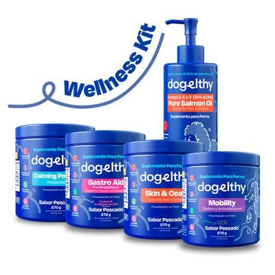 Kit Multivitaminico para Perro (Sabor=Pescado)