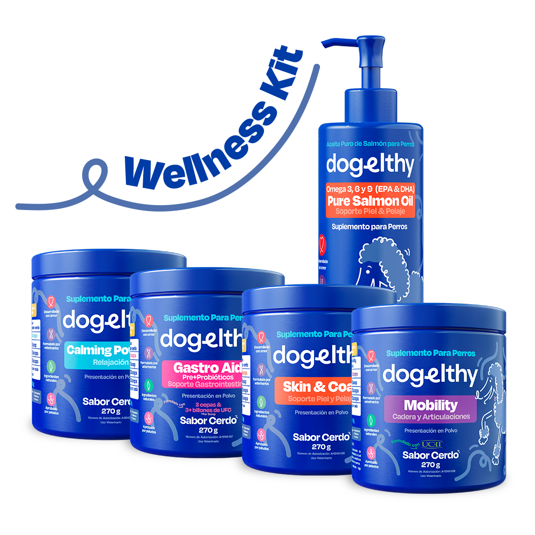 Kit Multivitaminico para Perro (Sabor=Cerdo)