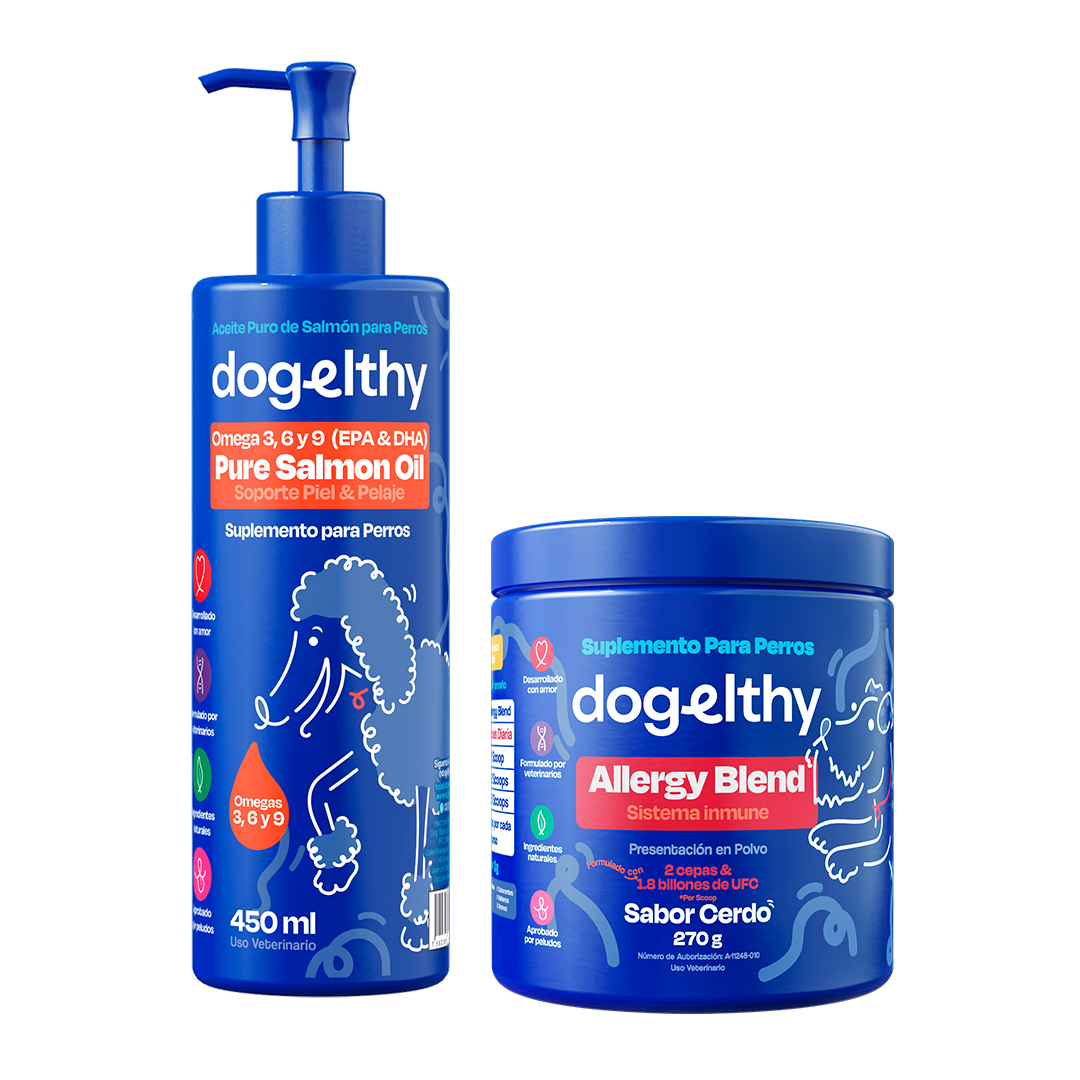Kit de Allergy Blend + Pure Salmon Oil