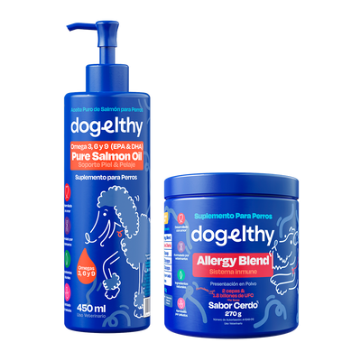 Kit de Allergy Blend + Pure Salmon Oil