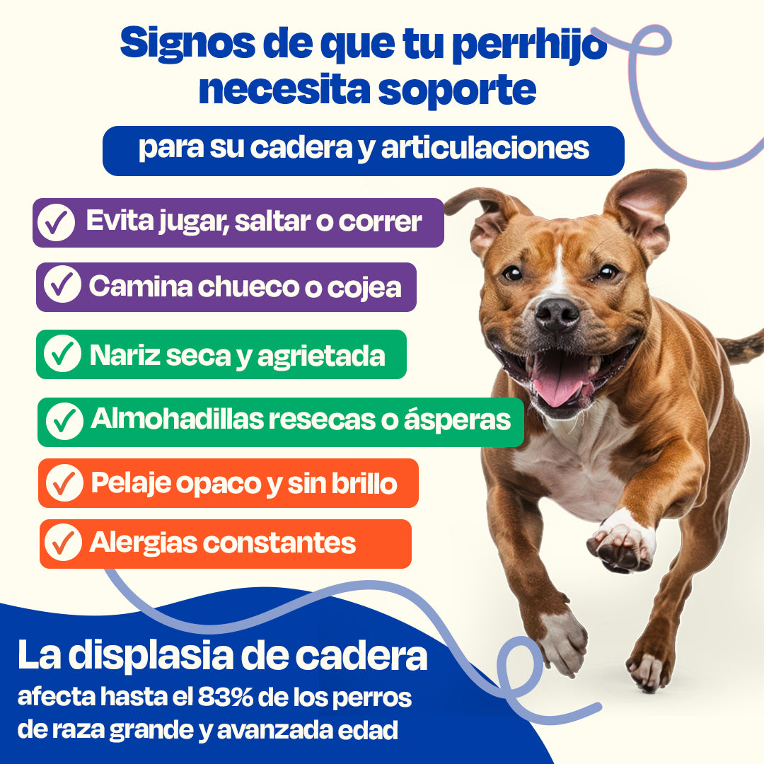 Kit para Articulaciones para Perros (Sabor=Cerdo)