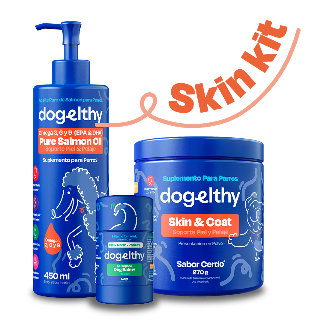 Kit de Omega 3 para Perros (Sabor=Cerdo)