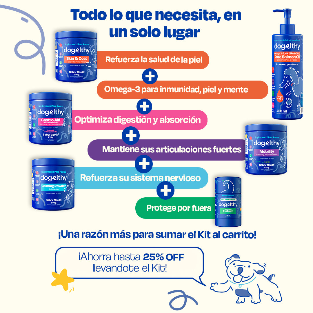 Kit del Perro Sano (Sabor=Cerdo)