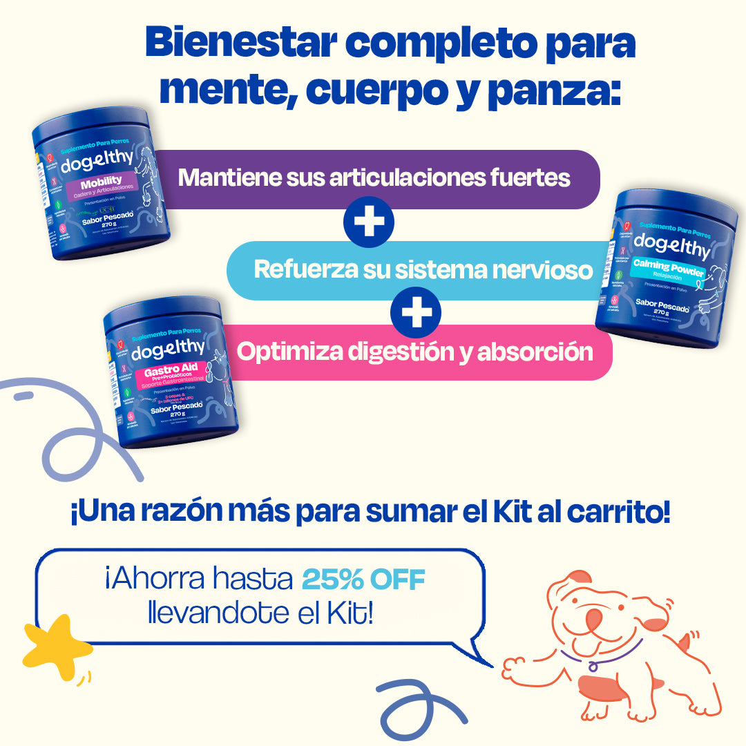 Kit Balance para Perro (Sabor=Pescado)