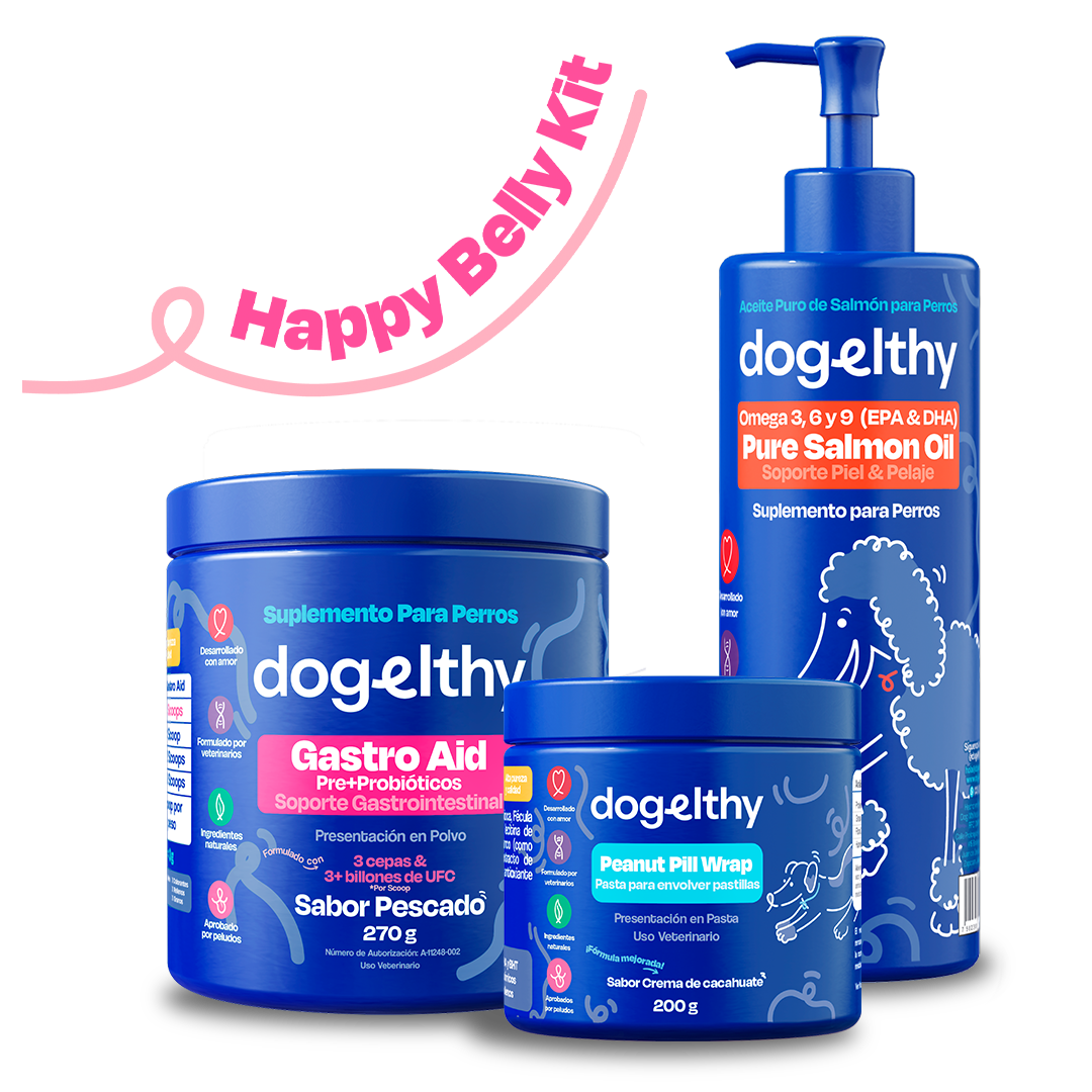 Kit Sistema Digestivo para Perros (Sabor=Pescado)