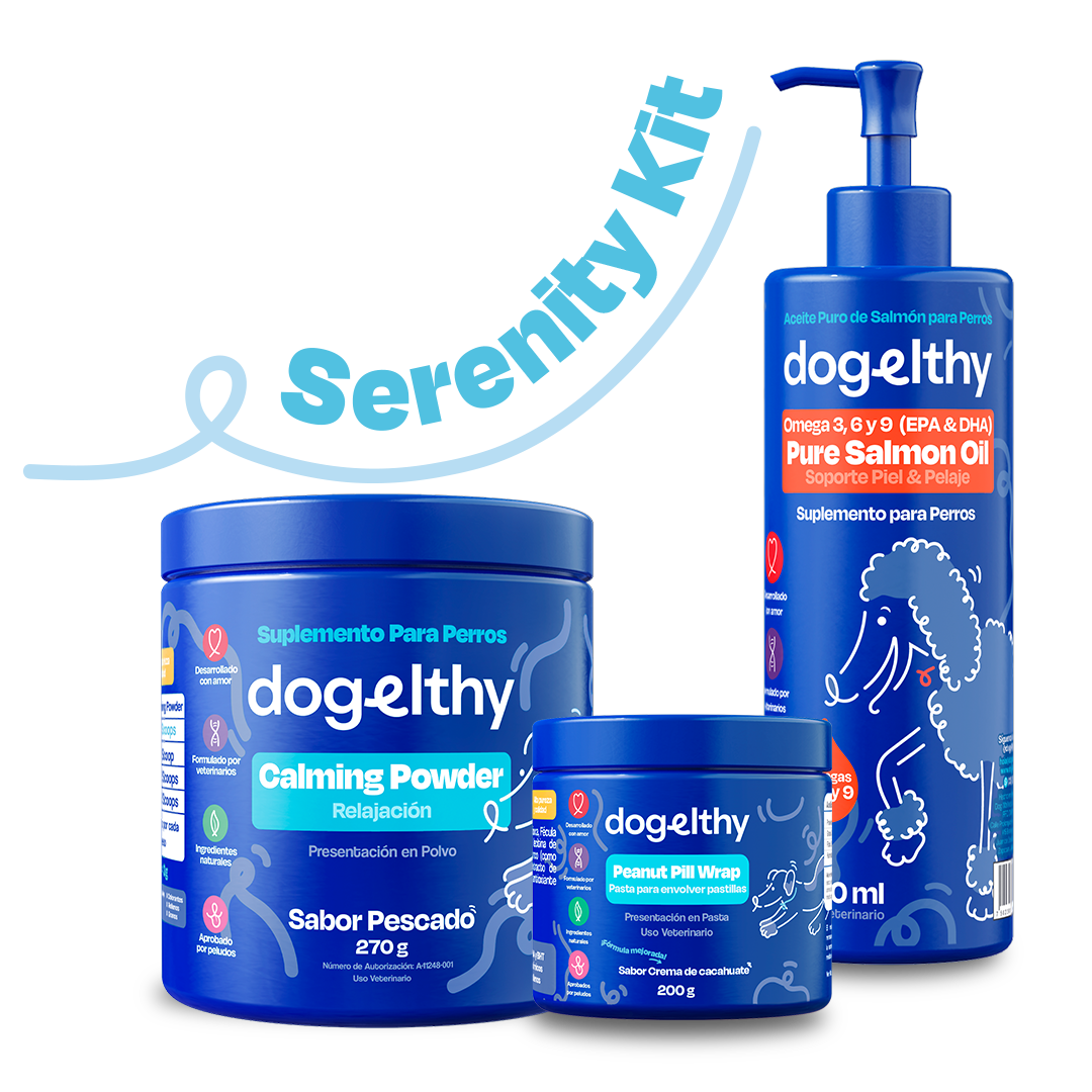 Kit Relajante para Perros (Sabor=Pescado)
