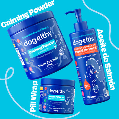 Kit Relajante para Perros (Sabor=Pescado)
