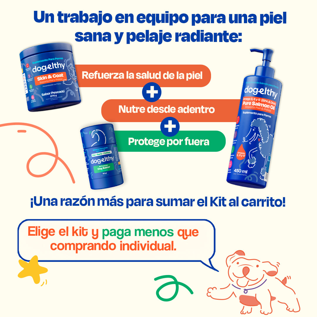 Kit de Omega 3 para Perros (Sabor=Pescado)