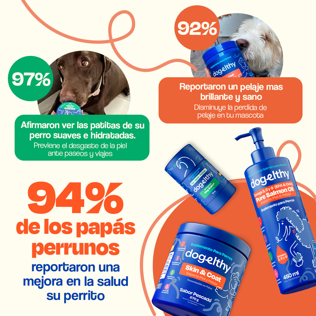 Kit de Omega 3 para Perros (Sabor=Pescado)