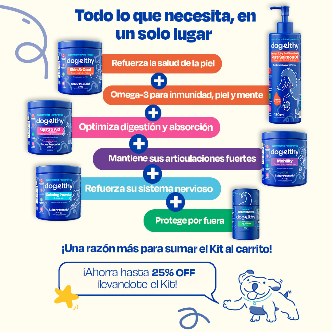 Kit del Perro Sano (Sabor=Pescado)