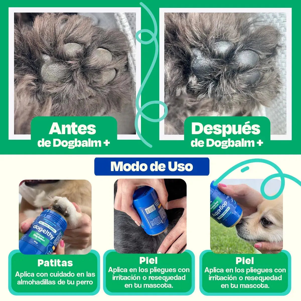 Bálsamo para Nariz de Perro - Dog Balm - Dogelthy