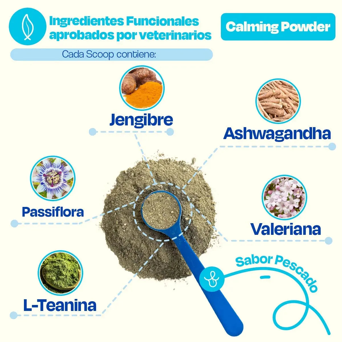 Calmante para Perros - Calming Powder - Dogelthy