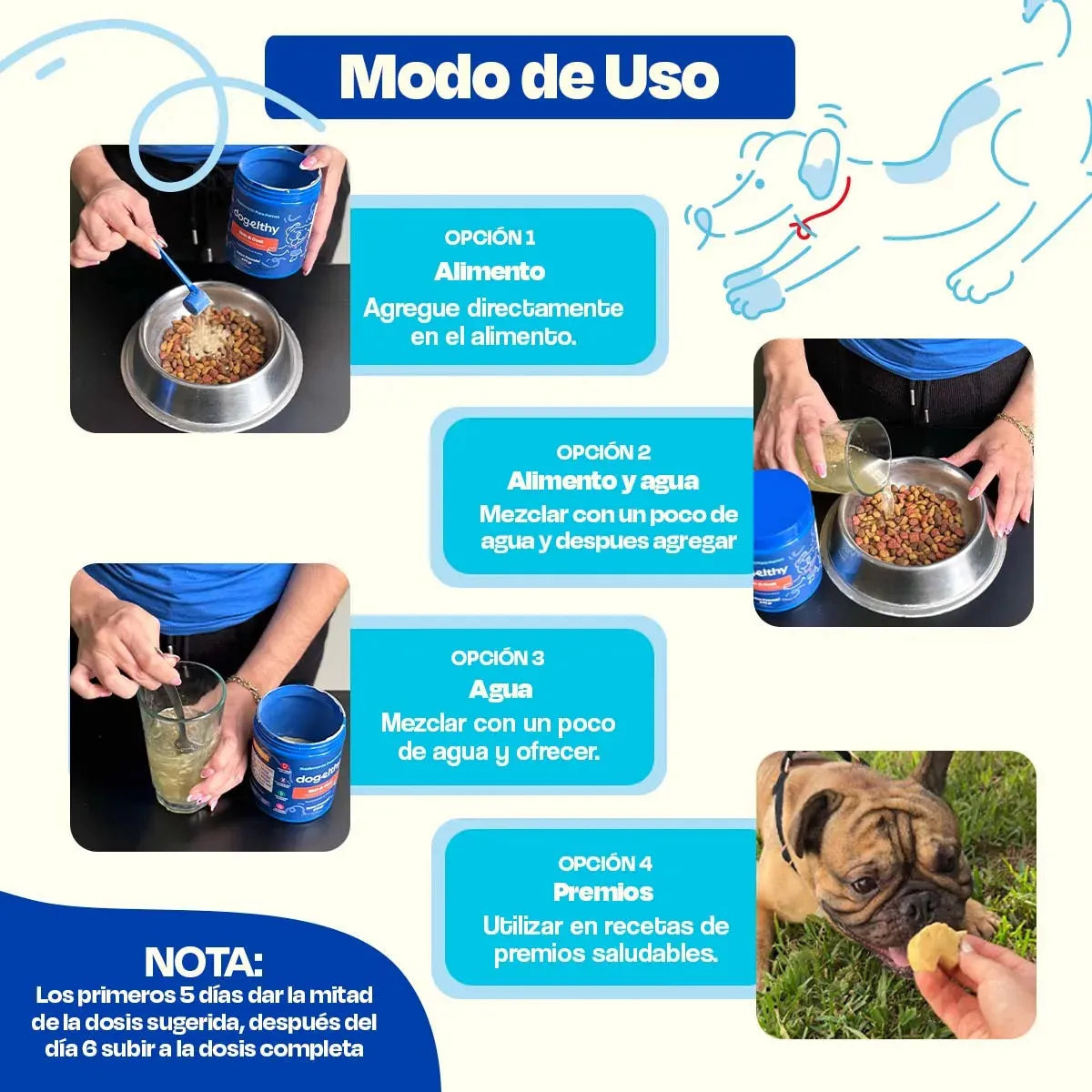 Calmante para Perros - Calming Powder - Dogelthy