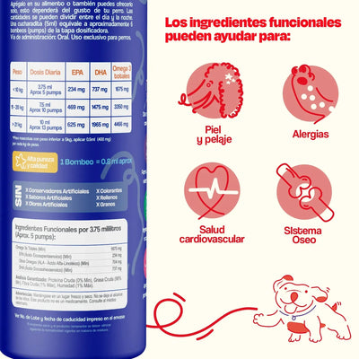 Kit para Articulaciones con Aceite de Sardina para Perros 