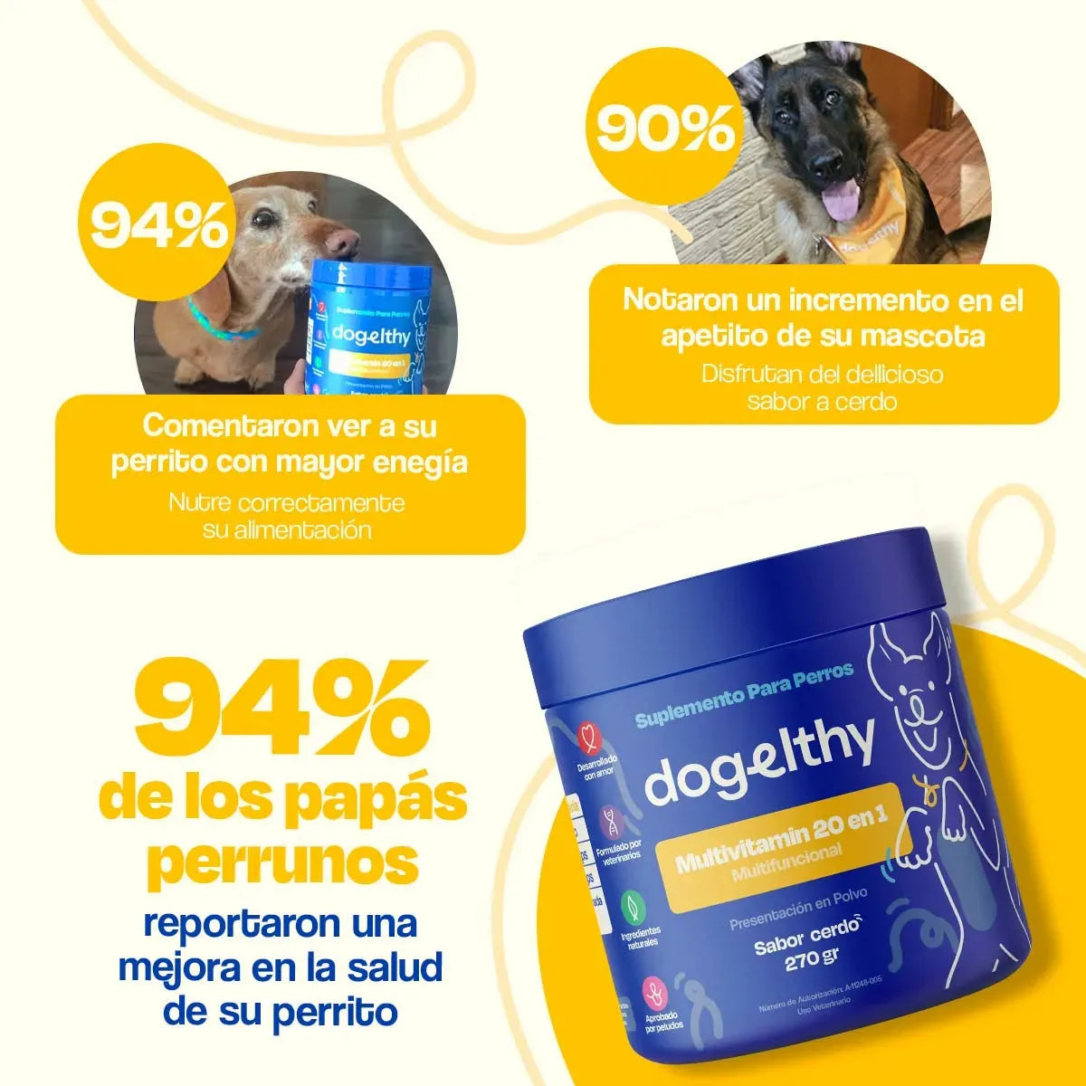 Multivitaminico para Perro 