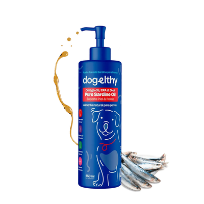 Aceite de Sardina para Perro